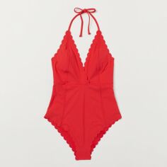 Акція на Суцільний купальник жіночий H&M XAZ199585BNUF 34 Червоний від Rozetka