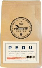 Акція на Кава в зернах Jamero Свіжообсмажена Перу 225 г від Rozetka