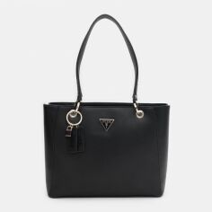 Акція на Сумка шопер жіноча зі штучної шкіри Guess HWZG78-79250-BLA Чорна від Rozetka