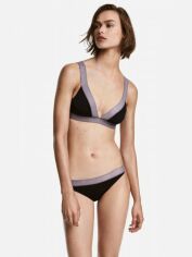 Акція на Нижня частина купальника жіноча H&M XAZ181079ATVQ S Чорно-бежева від Rozetka