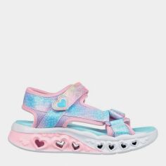 Акція на Підліткові сандалії для дівчинки Skechers Flutter Hearts Sandal 303105L LPMT 35 Рожеві від Rozetka
