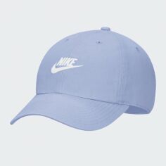 Акція на Кепка Nike U NSW H86 FUTURA WASH CAP 913011-479 One Size Блакитна від Rozetka