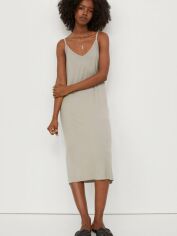 Акція на Сукня міді літня жіноча H&M XAZ326787YGSE M Бежева від Rozetka