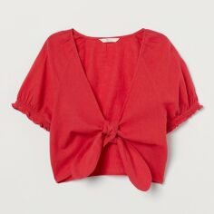 Акція на Топ жіночий H&M XAZ331656GSBK 46 Червоний від Rozetka