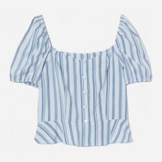 Акція на Топ жіночий H&M XAZ237583LUYY 48 Блакитний від Rozetka
