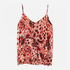Акція на Топ жіночий H&M XAZ187621WVQP 34 Бежевий з червоним від Rozetka