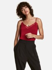 Акція на Топ жіночий H&M XAZ094248AYUI M Бордовий від Rozetka
