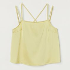 Акція на Топ жіночий H&M XAZ330118HWYW 42 Лимонний від Rozetka