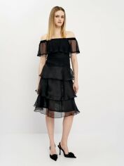 Акція на Топ жіночий H&M Divided 23-0548546-006 S Чорний/Кружево (СА2000001435519) від Rozetka