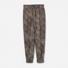 Акція на Штани жіночі H&M XAZ388741NKJN S Коричневі з бежевим від Rozetka