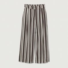 Акція на Штани жіночі H&M XAZ199728UXPZ 32 Коричневий з білим від Rozetka