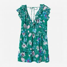 Акція на Блузка жіноча H&M XAZ126950WFOA M Зелена від Rozetka