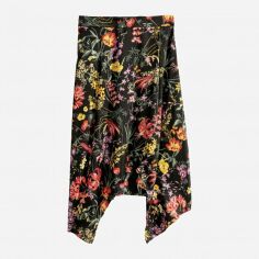 Акція на Спідниця міді літня жіноча H&M XAZ279053BXZM 36 Чорна від Rozetka