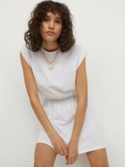 Акція на Плаття коротке літнє жіноче H&M XAZ327966HIYM XL Біле від Rozetka