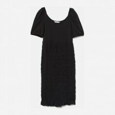 Акція на Плаття для вагітних міді літнє жіноче H&M Mama XAZ383197PKGD S Чорне від Rozetka