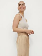 Акція на Топ жіночий H&M XAZ329631TSTG S Світло-бежевий від Rozetka