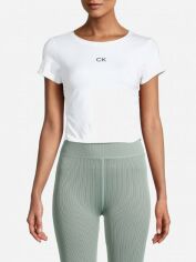 Акция на Футболка жіноча Calvin Klein 817695672 XL Біла от Rozetka