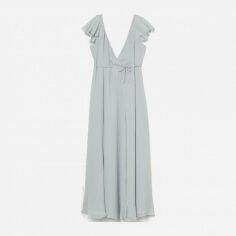 Акція на Сукня міді літня жіноча H&M XAZ178370JXLV 36 М'ятна від Rozetka