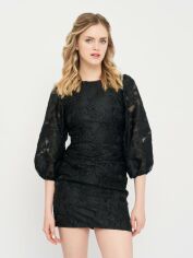Акція на Сукня коротка осіння жіноча H&M 053066 34 Чорна від Rozetka