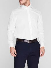 Акция на Сорочка Pierre Cardin Long Sleeve Shirt Mens 55023401 M Біла от Rozetka