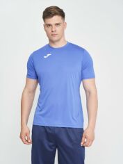 Акція на Футболка спортивна довга чоловіча Joma Combi S Синя від Rozetka