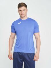 Акция на Футболка спортивна Joma Combi S Синя от Rozetka