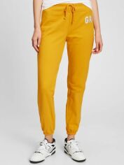 Акція на Спортивні штани на флісі жіночі GAP 651063281 2XL Жовті від Rozetka
