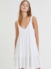 Акція на Сарафан жіночий Pull & Bear XAZ378836FSZD L Білий від Rozetka