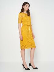 Акція на Плаття для вагітних вечірнє міді жіноче Mama Licious XAZ310134NJMT XL Гірчичне від Rozetka