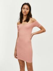 Акція на Сукня коротка літня жіноча Pull & Bear XAZ260816TXPP M Блідо-рожева від Rozetka