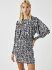Акція на Сукня коротка літня жіноча Pull & Bear XAZ378432NXDT XS Чорна від Rozetka