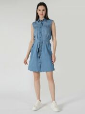 Акція на Сукня-сорочка коротка жіноча Colin's CL1063508-DN42513 M Sevdy Wash від Rozetka