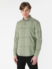Акція на Сорочка бавовняна чоловіча Colin's CL1062867-OLG S Olive Green від Rozetka
