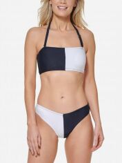 Акція на Роздільний купальник жіночий Tommy Hilfiger 97979398 XXL Синій/Білий від Rozetka