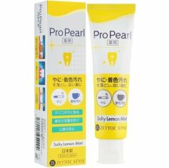 Акція на Зубная паста Zettoc Pro Pearl Salty Lemon Mint Toothpaste отбеливающая 100мл від MOYO