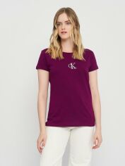 Акція на Футболка жіноча Calvin Klein 11159 XS Фіолетова від Rozetka