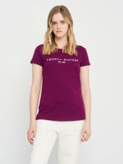 Акція на Футболка жіноча Tommy Hilfiger 11044.3 S Фіолетова від Rozetka