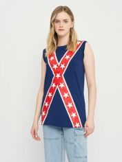 Акція на Майка жіноча Love Moschino 7367.1 XS Синя від Rozetka