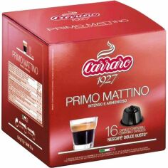 Акция на Кава в капсулах Carraro Primo Mattino Dolce Gusto 7 г х 16 шт. от Rozetka