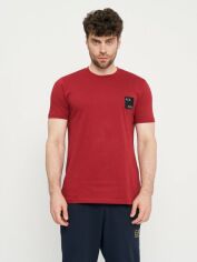 Акція на Футболка бавовняна довга чоловіча Armani Exchange 11163.4 M Бордова від Rozetka