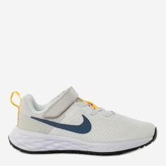 Акція на Дитячі кросівки для дівчинки Nike Revolution 6 Nn (Psv) DD1095-100 31 (13C) Summit White/Diffused Blue-Light Bone від Rozetka