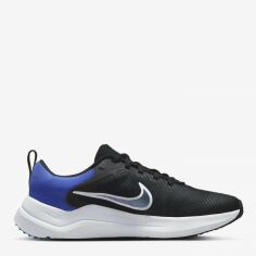 Акция на Підліткові кросівки для хлопчика Nike Downshifter 12 Nn (Gs) DM4194-006 40 Black/White-Racer Blue-Laser Orange от Rozetka