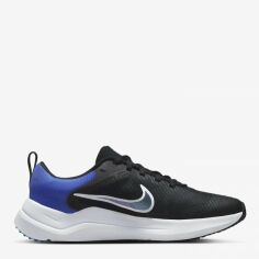 Акция на Підліткові кросівки для хлопчика Nike Downshifter 12 Nn (Gs) DM4194-006 36 Black/White-Racer Blue-Laser Orange от Rozetka