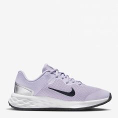 Акция на Підліткові кросівки для дівчинки Nike Revolution 6 Nn (Gs) DD1096-500 37.5 (5Y) Purple от Rozetka