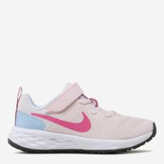 Акция на Дитячі кросівки для дівчинки Nike Revolution 6 Nn (Psv) DD1095-600 29.5 (12C) Pearl Pink/Cosmic Fuchsia-Cobalt Bliss от Rozetka