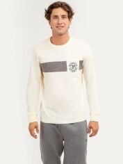 Акція на Лонгслів U.S. Polo Assn 11C026-0400A M Бежевий від Rozetka