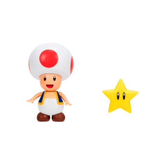 Акция на Ігрова фігурка ​Super Mario Тоад (40826i) от Будинок іграшок