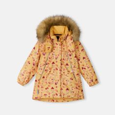 Акция на Дитяча зимова термо куртка для дівчинки Reima Muhvi 5100118A-2651 116 см от Rozetka