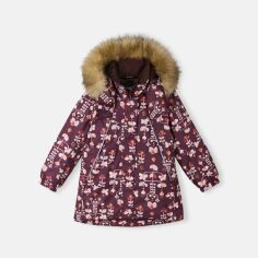 Акція на Дитяча зимова термо куртка для дівчинки Reima Muhvi 5100118A-4961 110 см від Rozetka