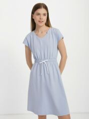 Акція на Сукня-футболка міді літня жіноча Promin 2050-140_001 XL Світло-блакитна від Rozetka